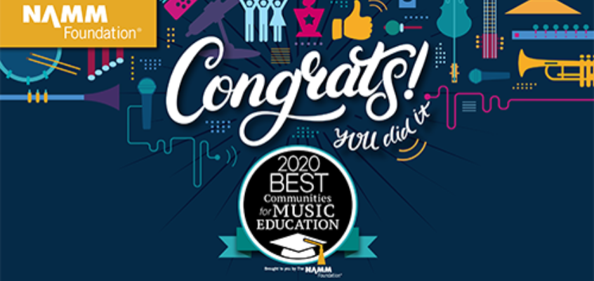 NAMM Plum voted Best Communities for Music Education 