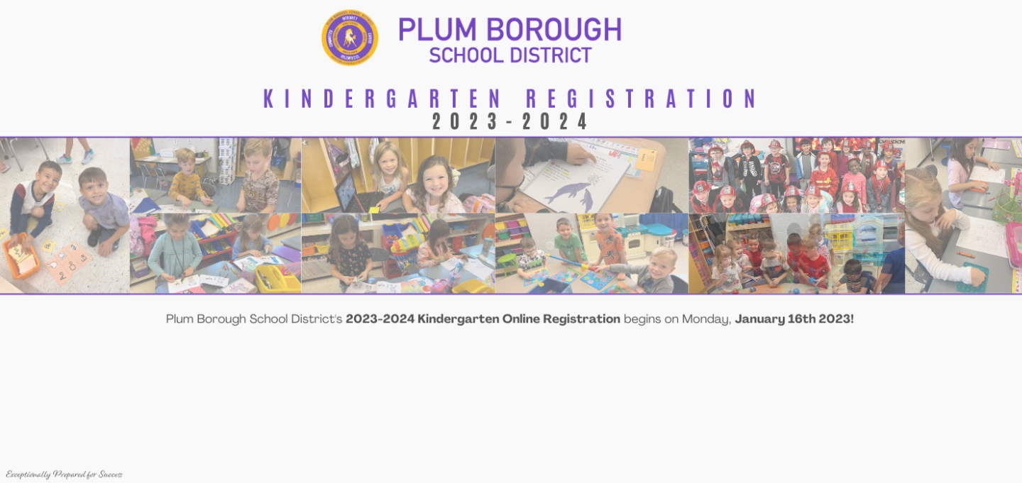 Kindergarten Registration opens on January 16, 2023!