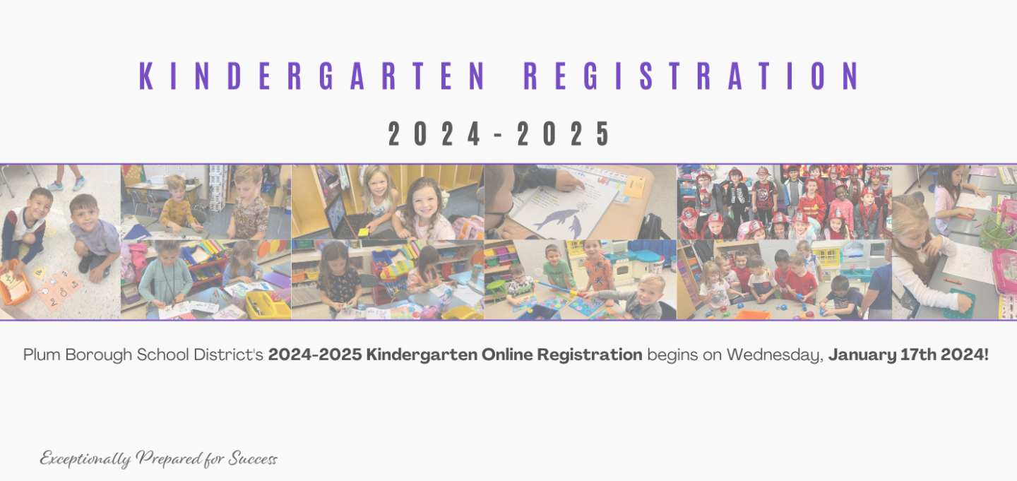 Kindergarten Registration opens on January 17, 2024!