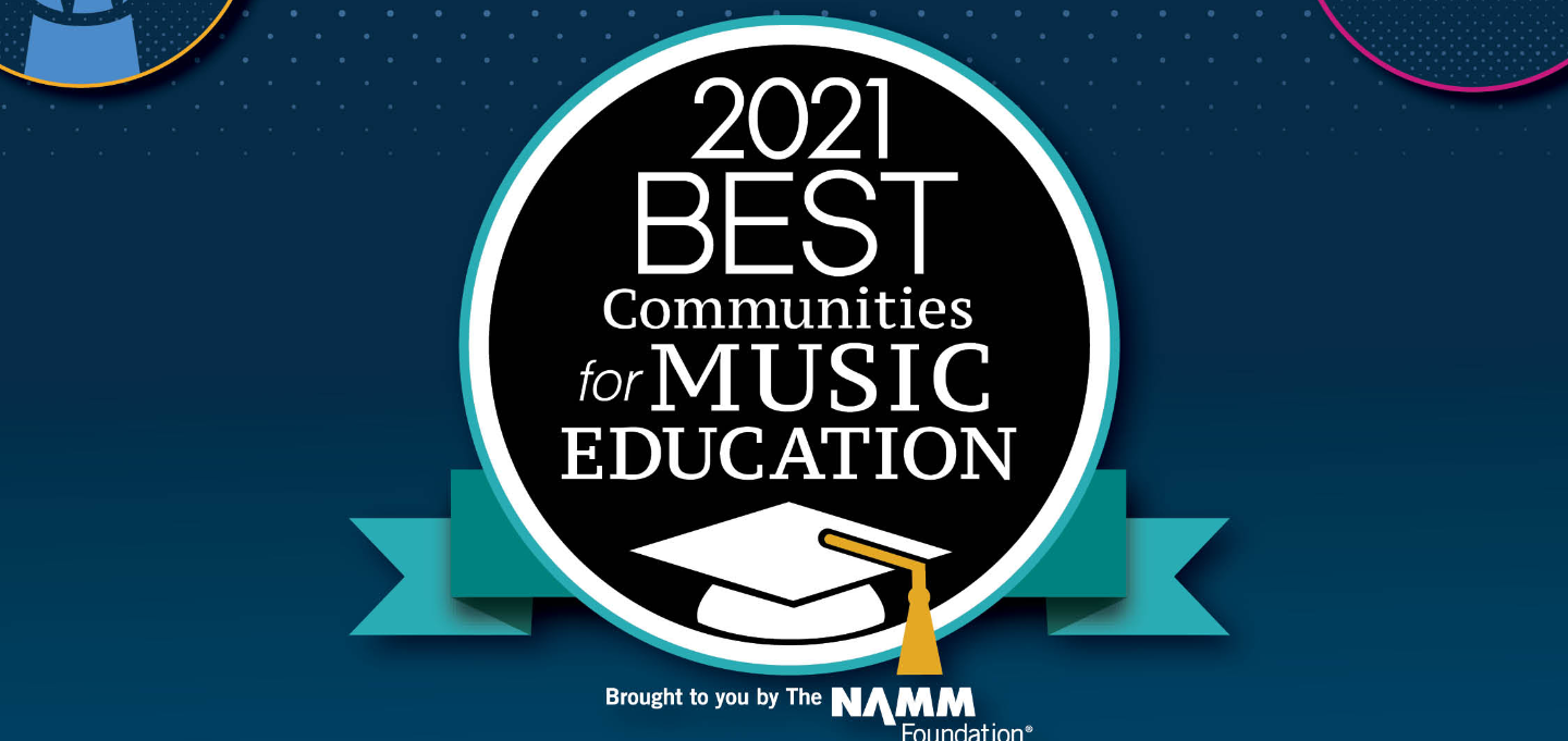 For the second consecutive year, Plum Borough School District has been named to the list of "Best Communities for Music Education," a prestigious designation from the National Association of Music Merchants (NAMM) Foundation.   The NAMM Foundation recogni