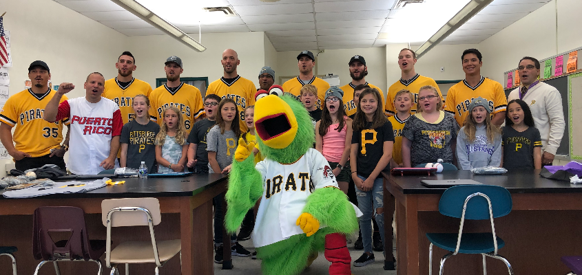 Pittsburgh Pirates at Center Elementary